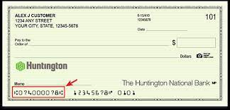 How to Read a Check | Huntington Bank